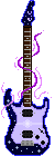 A starry void guitar.