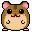 Brown hampster.
