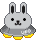 Grey bunny ufo.