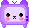 A purple bear tv.
