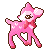 A pink deer.