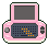A pink sidekick phone.