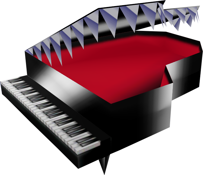 Piano audio player.