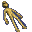 Mummified alien.